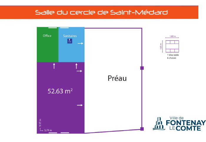 PLAN SALLE CERCLE SAINT MEDARD 1